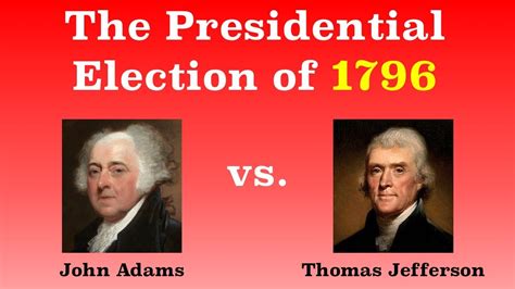 election of 1796|who became president in 1796.